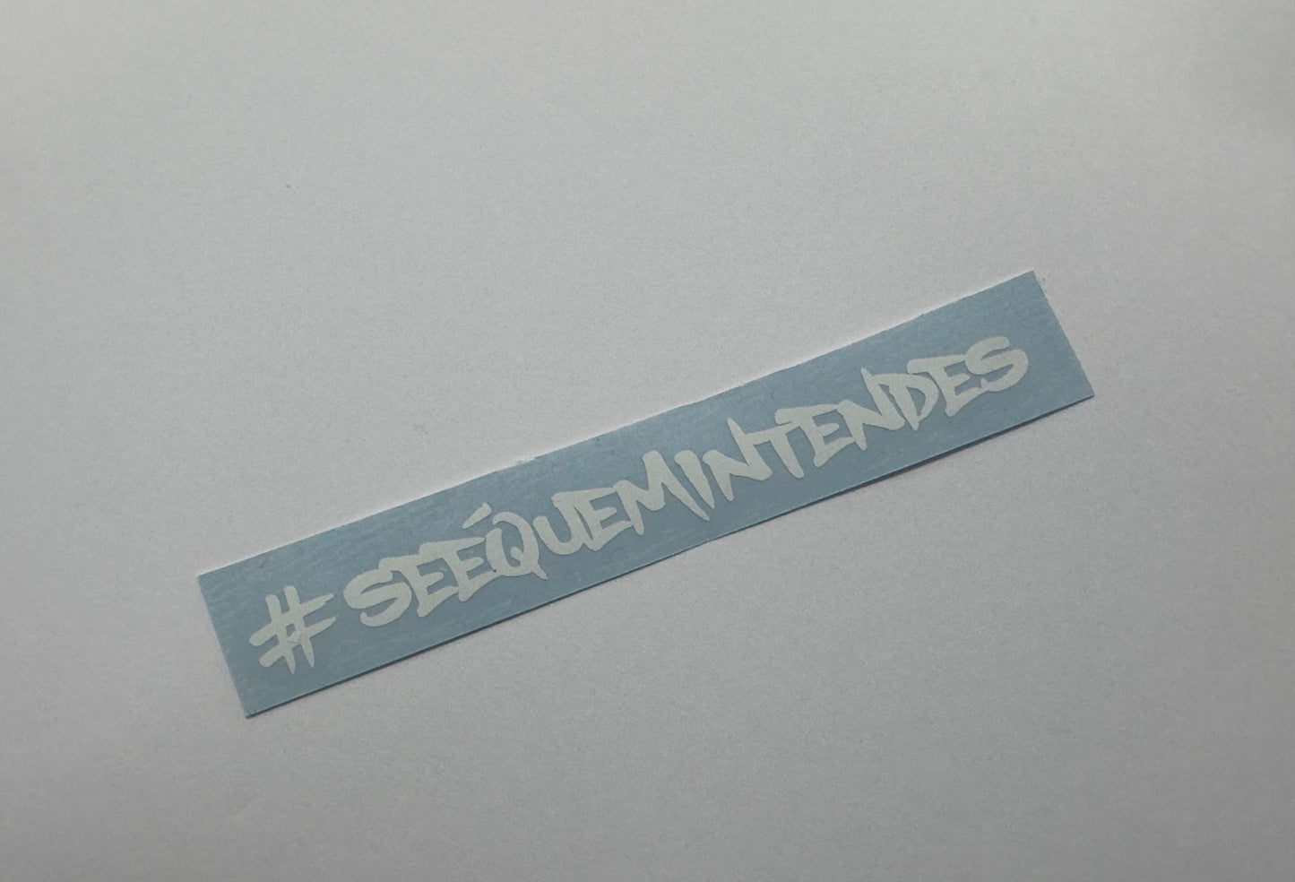 Autocolante #seéquemintendes