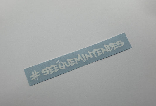 Autocolante #seéquemintendes